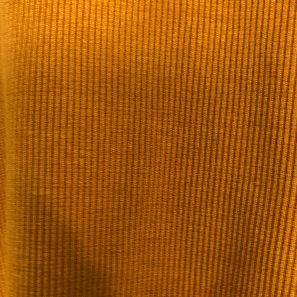 Everlane Mustard Ribbed Tank Top - Picture 3 of 4